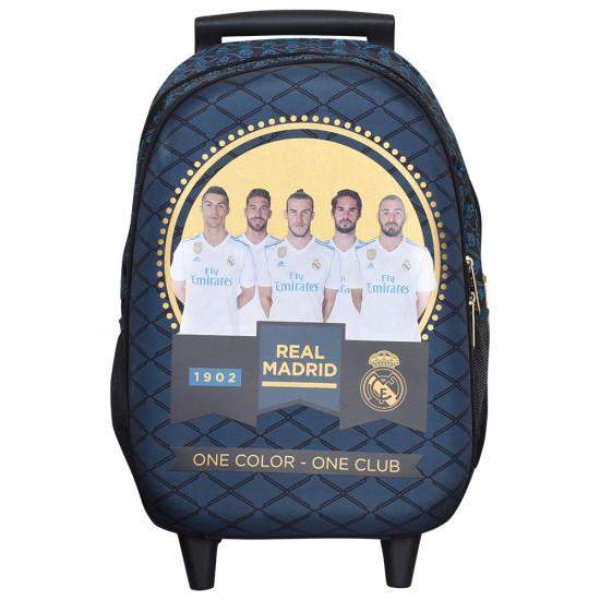 Sunce Παιδική τσάντα Real Madrid 18 Hard Molded Large Roller